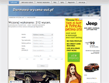 Tablet Screenshot of darmowa-wycena-aut.pl